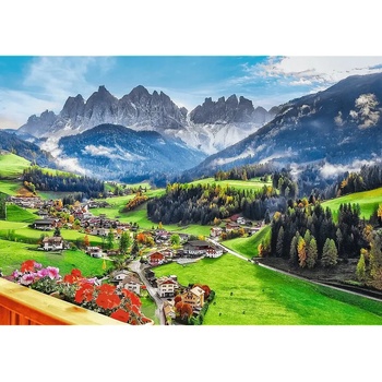 Trefl - Puzzle St. Maddalena Dolomites, Italy - 1 000 piese