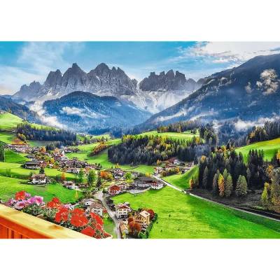 Trefl - Puzzle St. Maddalena Dolomites, Italy - 1 000 piese
