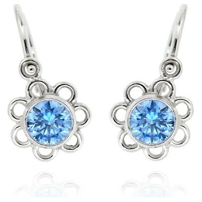 Zlatnictví U Kostela dětské zlaté náušnice kytičky 1407