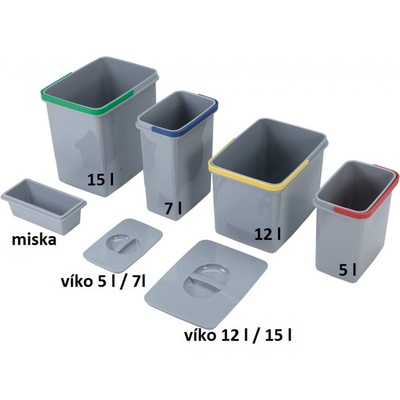 Sinks EK9241 samostatný koš 20l
