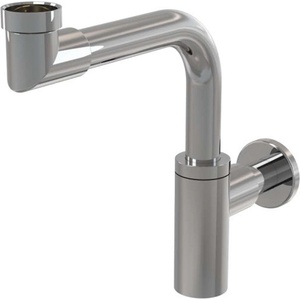 Alca - Сифон за мивка, Design, диаметър 32 mm, спестяващ място, метален A403 (A403)