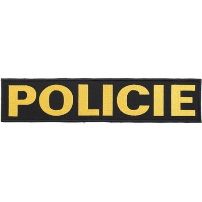Nášivka POLICIE zádová velká VELCRO