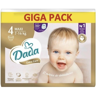 Dada Extra Care 4 MAXI 7-16 kg 164 ks