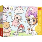 Trefl Пъзел Trefl от 160 части - Малки животни (15443) - baby