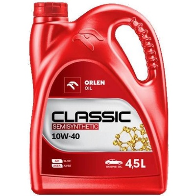 Orlen Oil Platinum Classic Semisynthetic 10W-40 New 4,5 l