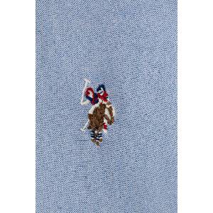 U. S. Polo Assn U. S. Polo Assn. риза тип Оксфорд за деца от памук (USP3247)