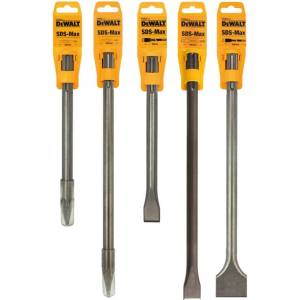 DEWALT Комплект длета DeWALT SDS-max (5 броя) SDSMAXSET2 (SDSMAXSET2)
