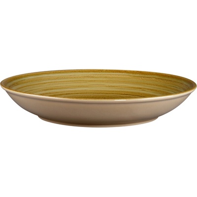 RAK Porcelain Spot talíř hluboký 30 cm, hnědý granát