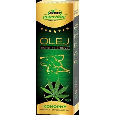 Vitar Veterinae Konopný olej 1000ml