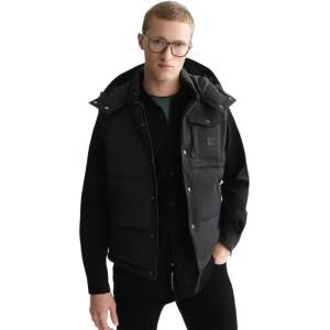 Scotch & Soda Елек Scotch & soda 183661 vest - Black (Meteorite)