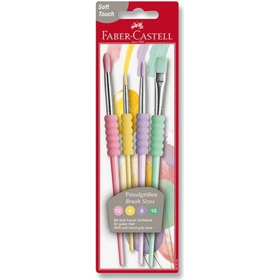 Štetec, sada, no. 4-8-10-12, FABER-CASTELL