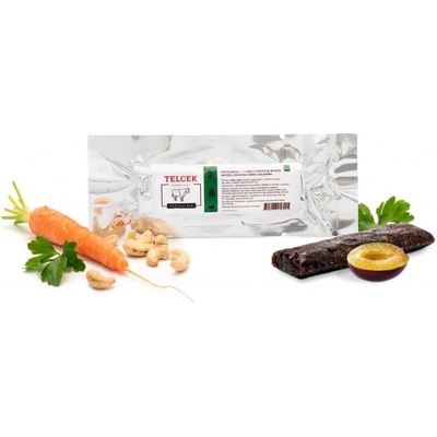 Telcek Hovězí proteinová tyčinka s kešu a sušenou zeleninou 50 g