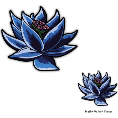 Blackfire Odznak Magic The Gathering Black Lotus Pin Set