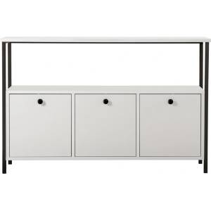 Kalune Design Бяла матова конзолна маса 29, 5x120 cm Solace - Kalune Design (241NRD1345)