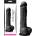 Дилдо, цветно удоволствие, 18см. - Colours Pleasures Black (NSTOYS0075)