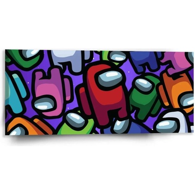 Sablio Obraz AMONG US Levitující - 110x50 cm