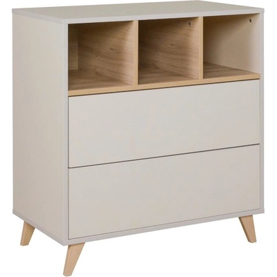 Béžová přebalovací komoda Quax Loft 86x48 cm