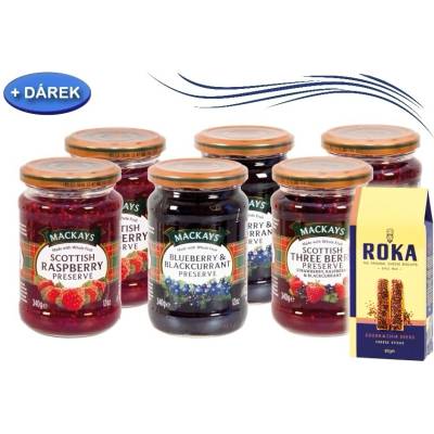 Mackays džemy Fruit Mix 6 x 340 g