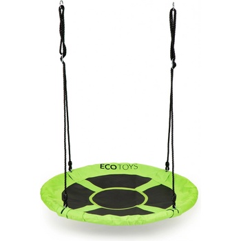 EcoToys zahradní houpačka Čapí hnízdo 100 cm maskáčová šedá