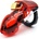 X Fun Bdsm Електро клетка за пенис "black jack red" 7 см
