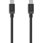 Hama Кабел HAMA USB-C - USB-C, 60W, 2m, черен - HAMA-201808 (HAMA-201808)