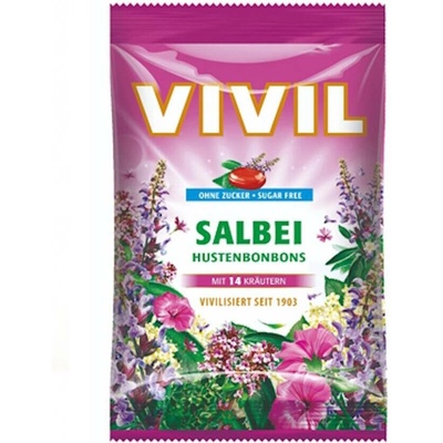 Vivil Šalvěj+14 druhů bylinek bez cukru 60 g
