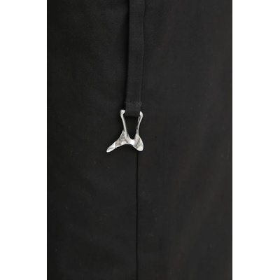 Памучен къс панталон Heliot Emil (SS25.M.10.186.BLK01)