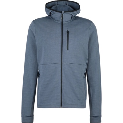 Stoic Мъжко вълнено яке Stoic MerinoWaffleFleece320 NorrdalSt. Zip Hoody Zip-up hoodie - Ink Grey - размер 4XL (005-6578-0217)