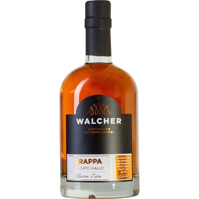 Grappa Walcher Moscato Giallo 40% 0,5 l (holá láhev)