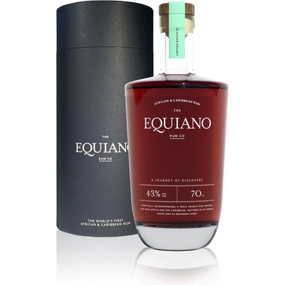 Equiano Rum 43% 0,7 l (tuba)