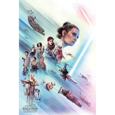 Plagát, Obraz - Star Wars: Vzostup Skywalkera - Rey, 61 × 91.5 cm
