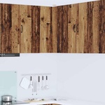 vidaXL Панел за миялна машина KALMAR Старо дърво 57 x 57 x 80 см (884732)
