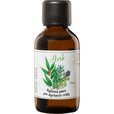 Bylinná zmes pre dýchacie cesty 50 ml Herb