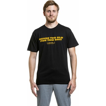 Meatfly мъжка тениска Tomas Never Too Old Black Meatfly | Cheren | МЪЖЕ | M