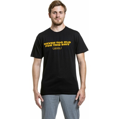 Meatfly мъжка тениска Tomas Never Too Old Black Meatfly | Cheren | МЪЖЕ | M