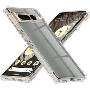 Techsuit Shockproof Clear Silicone Google Pixel 7 Pro priehľadné