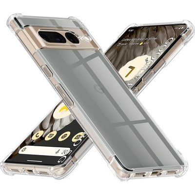 Techsuit Shockproof Clear Silicone Google Pixel 7 Pro priehľadné
