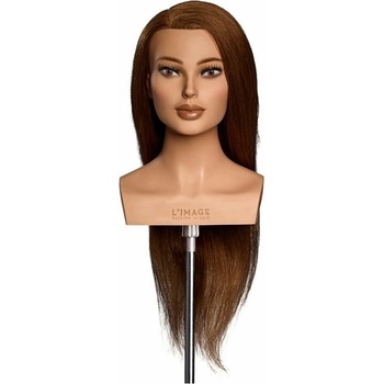 L´image Cvičná hlava stredná blond Limage Melanie 60 cm