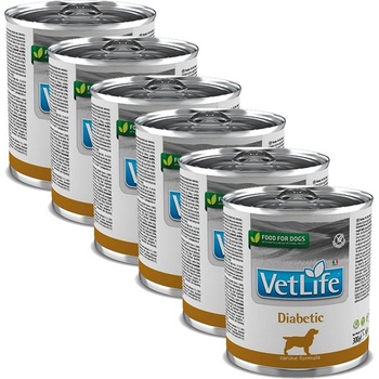 Vet Life Diabetic 6x300 g