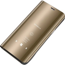 Púzdro Beweare Clear View Samsung Galaxy A50 - zlaté