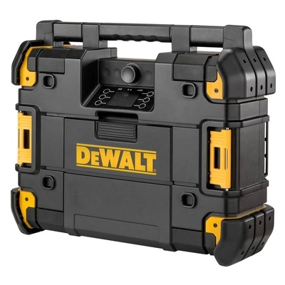 DEWALT Радио, TSTAK, Bluetooth, зарядно устройство, батерия и електрическа мрежа