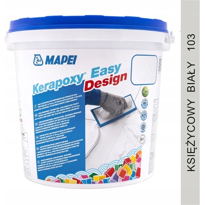 Mapei Kerapoxy Easy Design 3 kg měsíční bílá – Hledejceny.cz