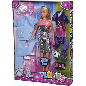 SIMBA Steffi 3 v 1 v rôznych oblečení