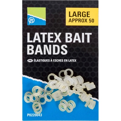 Preston Innovations Gumové kroužky Latex Bait Bands M