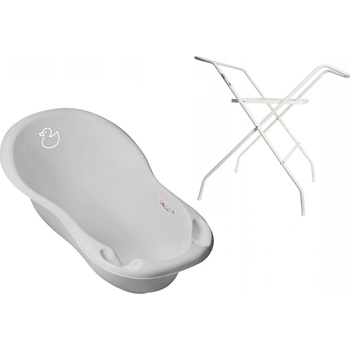 Tega Vanička 102 cm so stojanom sivá