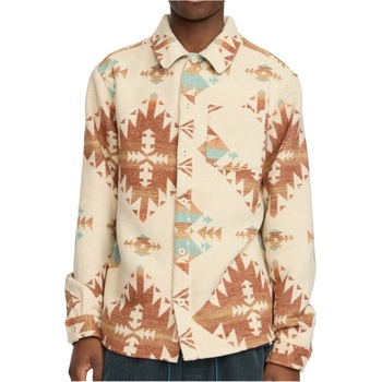 Revolution Мъжка риза с копчета Revolution Casual Overshirt Aztec Shirt - Rust - размер M (033-2969-0112)