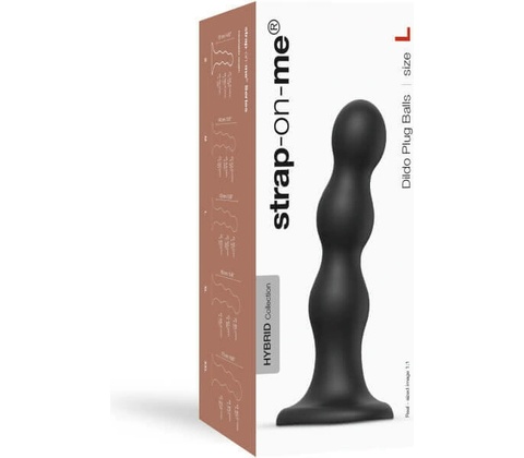STRAP-ON-ME DILDO PLUG BALLS