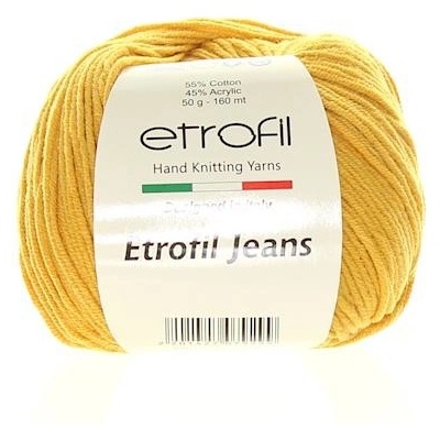 Etrofil Jeans pískově žlutá 031