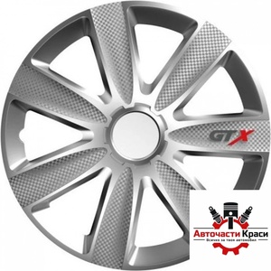 Versaco Тасове за джанти 15'' Versaco Carbon GTX - Silver (56056) - avtochastikrasi