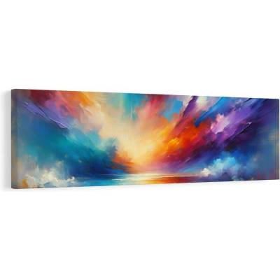 Obraz snové obzory v barvách - 135x45